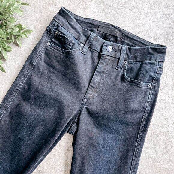 Joes Flawless High Rise Curvy Skinny Ankle Dark Blue Size 24 - Picture 1 of 7